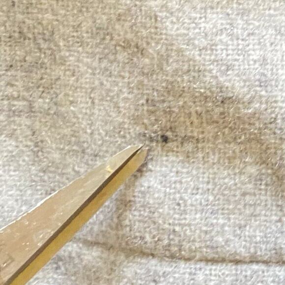 Banana Republic Dress 4P Gray Jewel Strapless Holiday Party Fit & Flare FLAW - Picture 9 of 9